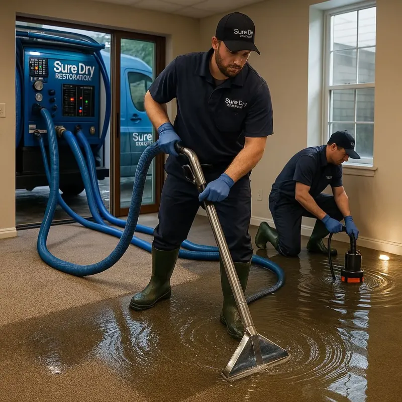 Water Extraction and Removal process in Three Way, TN
